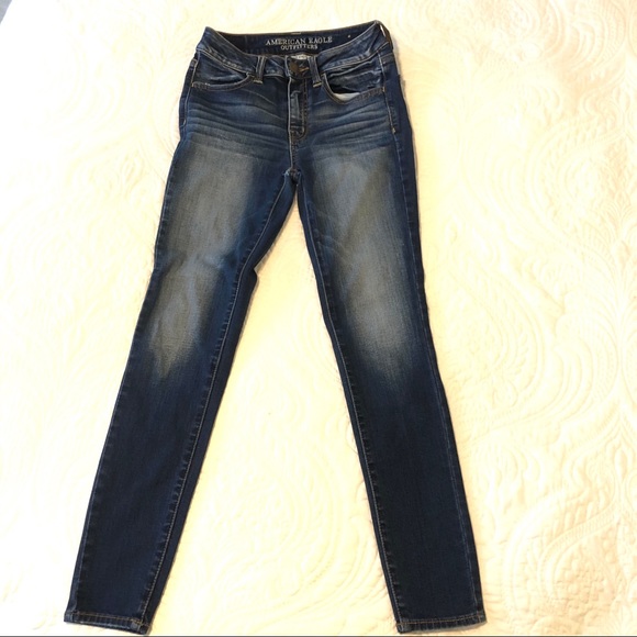 American Eagle High Rise Jegging 2 Short - Picture 2 of 4